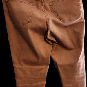 Mossimo Mauve Size 10R High Rise Skinny Jeans